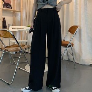 Black Wide Leg Pants